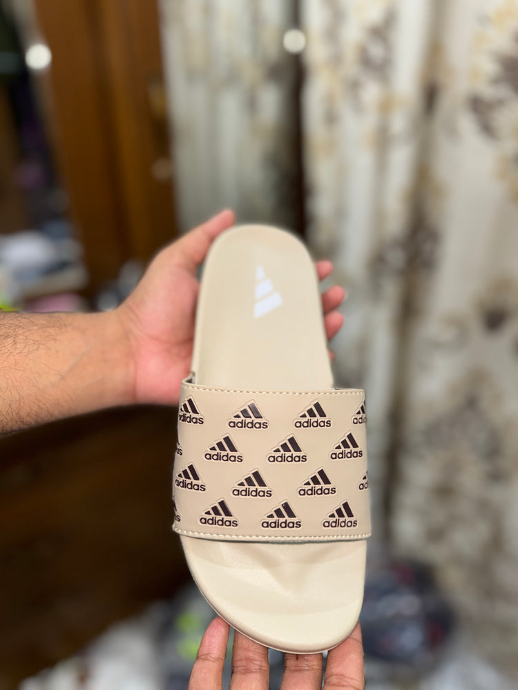 Monogram Sport Slides – Lightweight Cushioned Slippers for Men