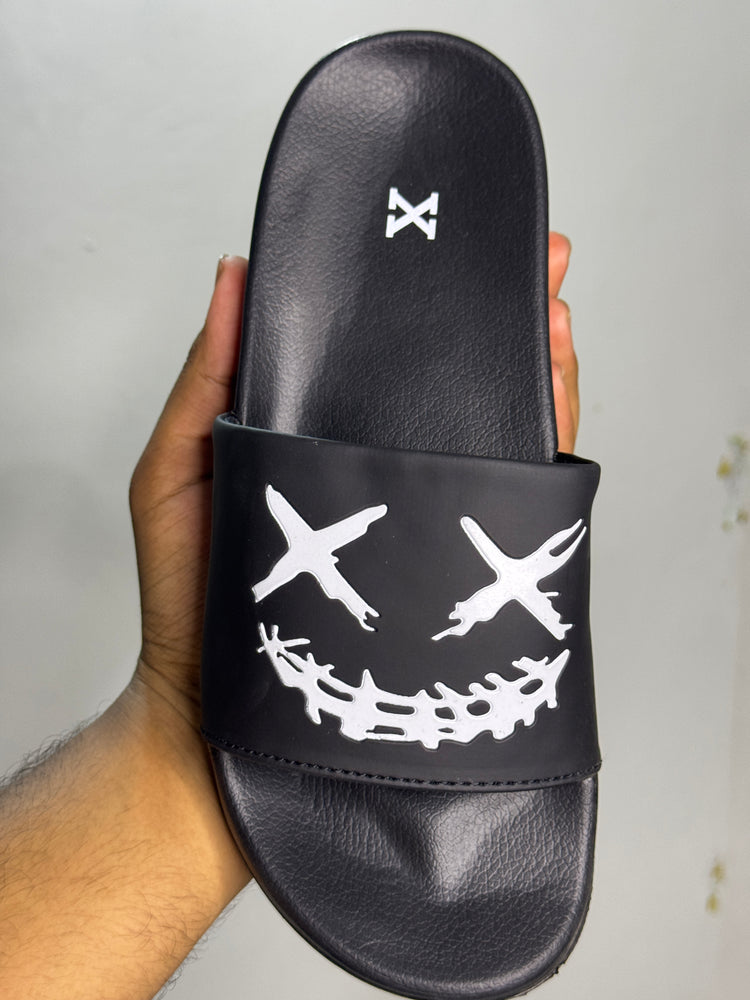 Dark Smile Graphic Street Slides