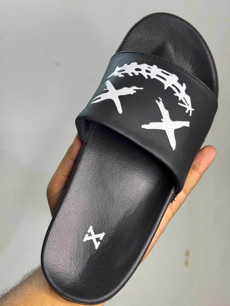 Dark Smile Graphic Street Slides