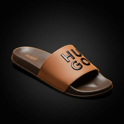 Hugo Bold Logo Slide