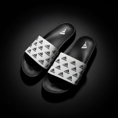 Monogram Sport Slides – Lightweight Cushioned Slippers for Men